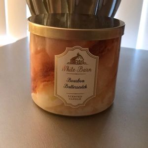 Brand new!!!! White barn bath & body works candle